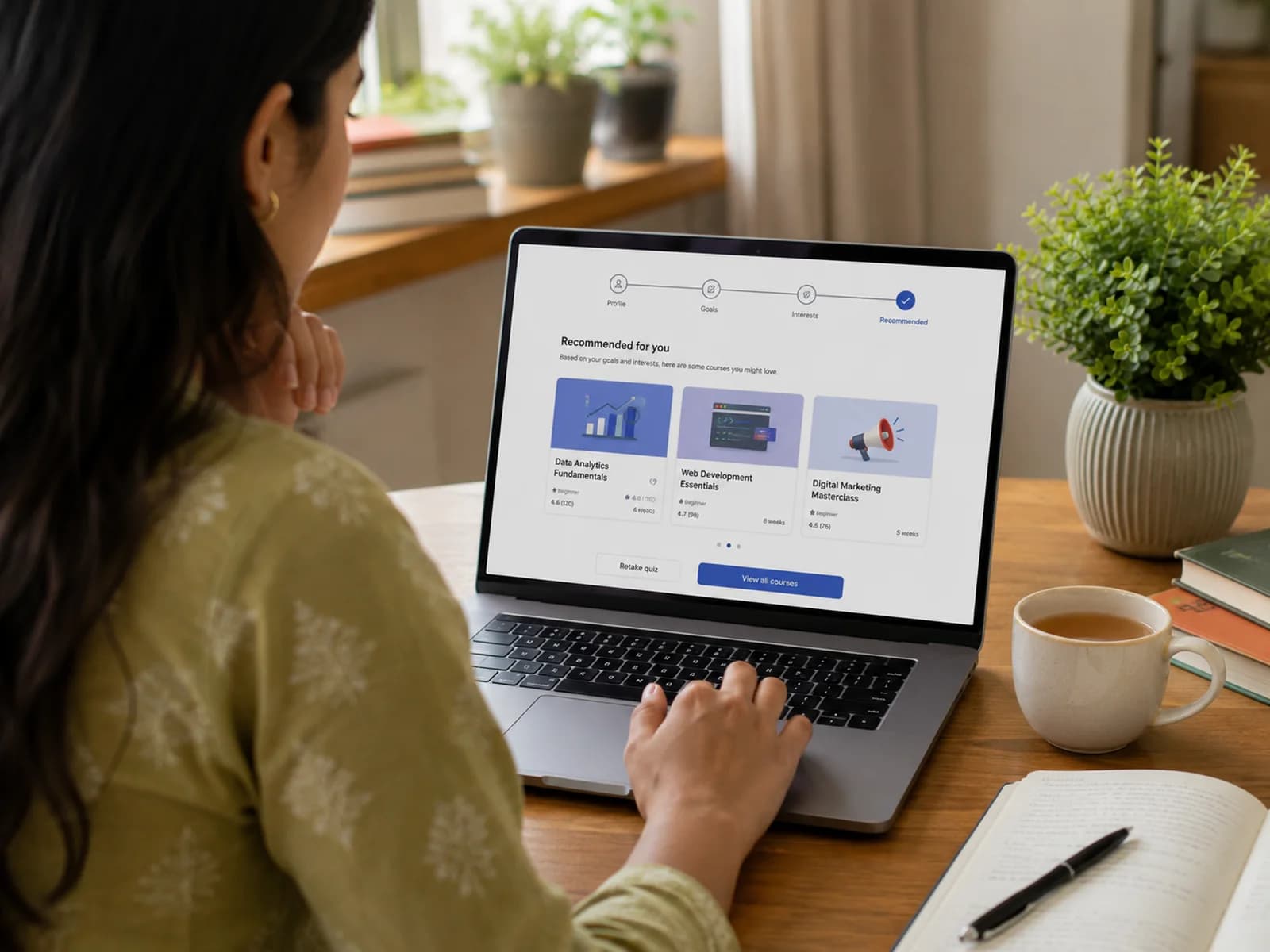 AI recommender preview